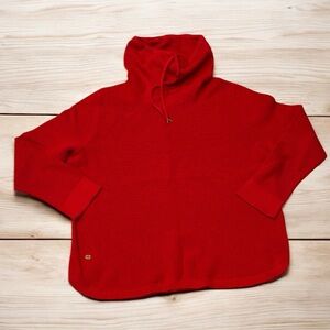 Lauren Ralph Lauren Sweater Womens
3X‎ Red Mock Neck Drawstring Knit
Pullover